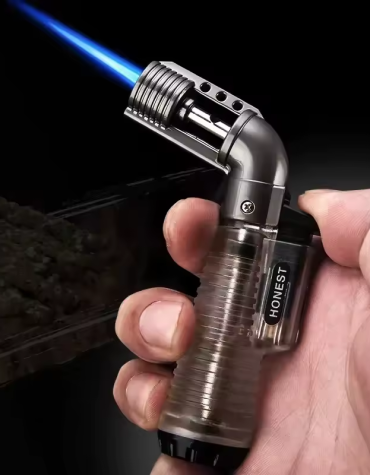 فندک_گازی_اتمی_تک_شعله_کج_برند_HONEST_اورجینال_print42o.ir_