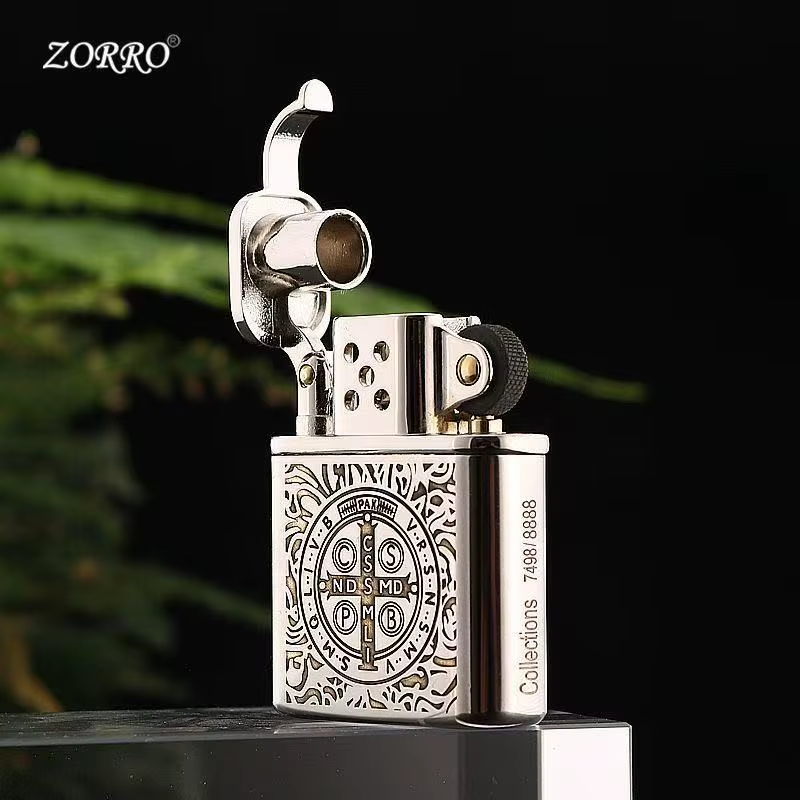 فندک بنزینی Zorro تولید محدود 8888 عددی (طرح کنستانتین) اورجینال - Image 3