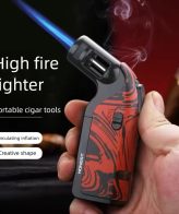 فندک گازی اتمی تک شعله رومیزی مینی برند HONEST اورجینال