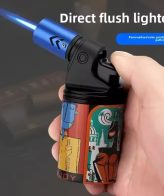 فندک گازی تک شعله اتمی رومیزی مینی برند HONEST اورجینال