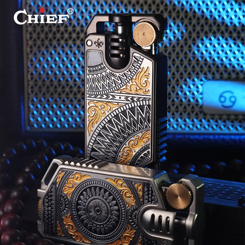 فندک بنزینی برند Chief 713 اورجینال - Image 11