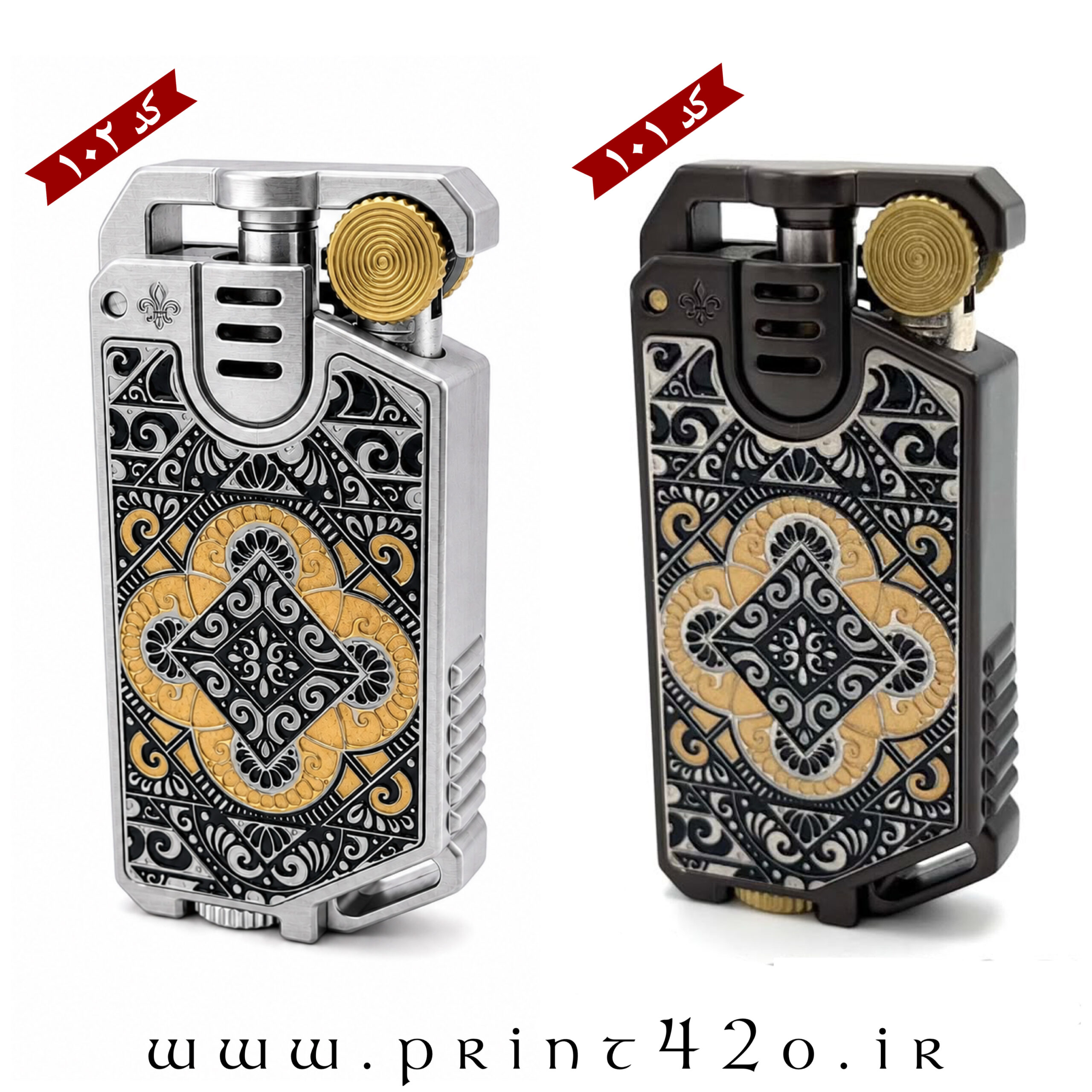 فندک بنزینی برند Chief 713 اورجینال - Image 9
